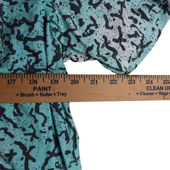 Quiksilver Mens Throwback Oldskool Surf Shirt  Short Sleeve Modern Fit 90s y2k L - Picture 5 of 9